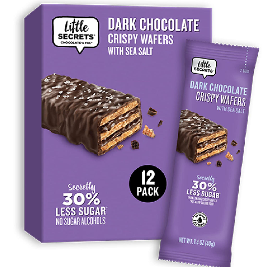 Dark Chocolate Crispy Wafers