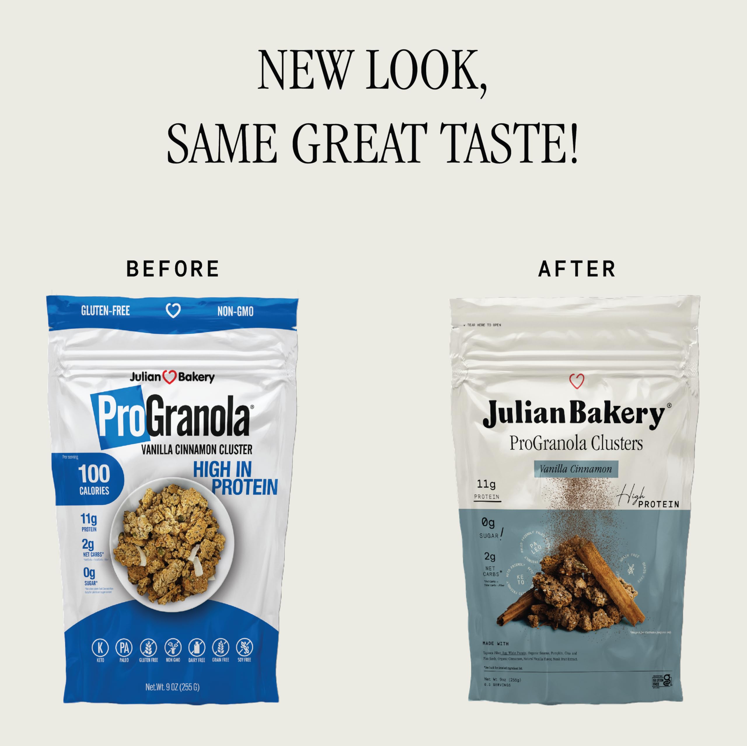 ProGranola Cereal Vanilla Cinnamon Cluster