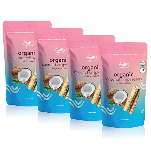 Coconut Crispy Rollers Certified Original ( Bags) Healthy Rolls