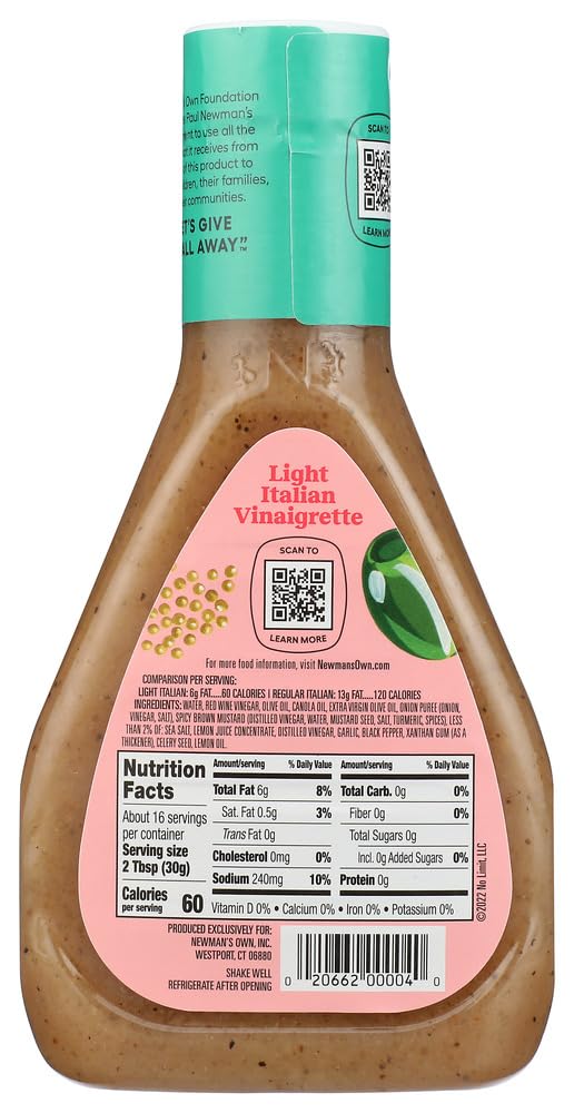 Salad Dressing Light Italy