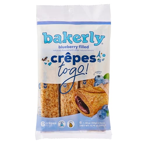 Blueberry Filled Crepes To Go! 6-Count