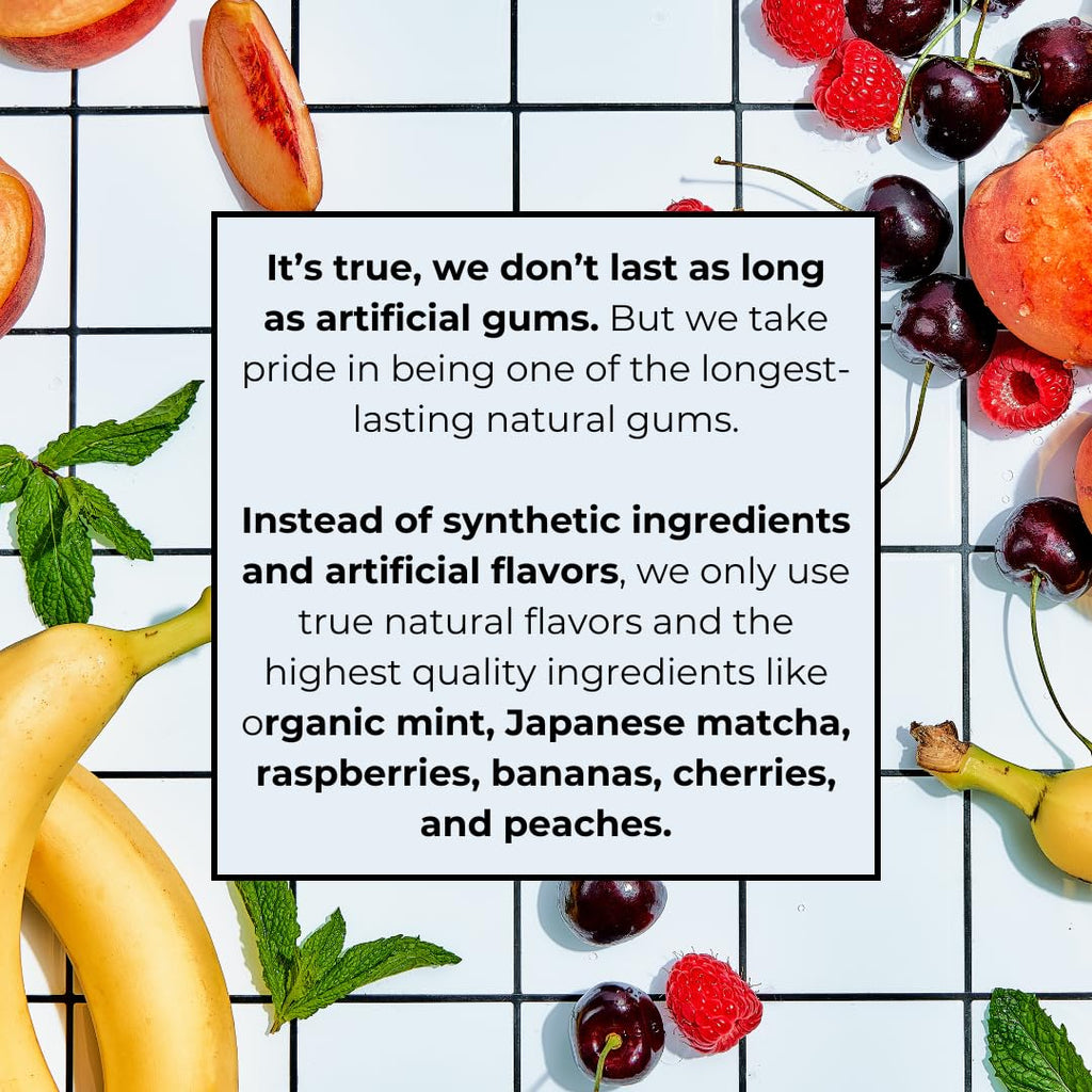 Natural, Xylitol, Chewing Gum, Ingredients