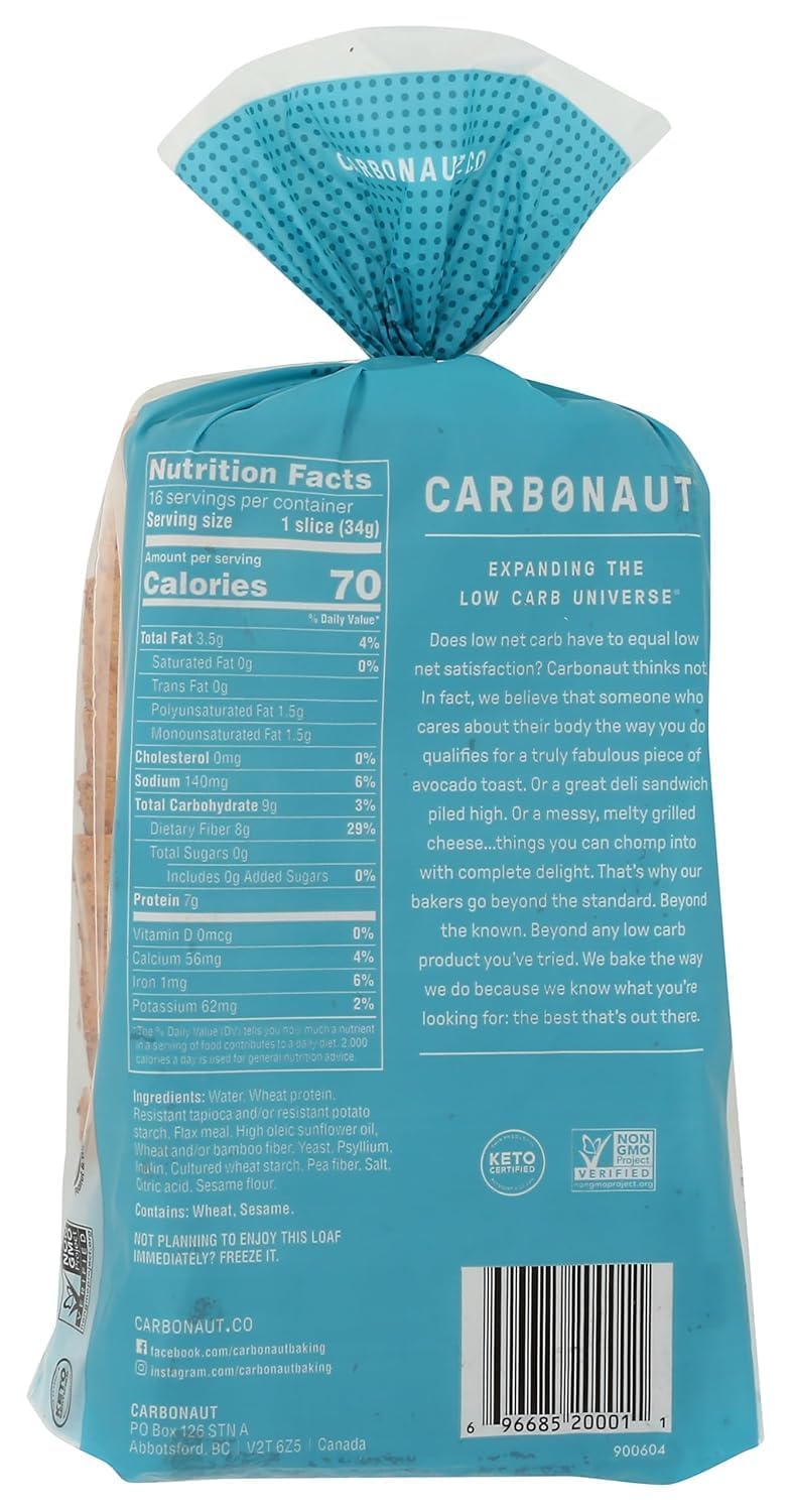 Carbonaut Low-Carb White Bread