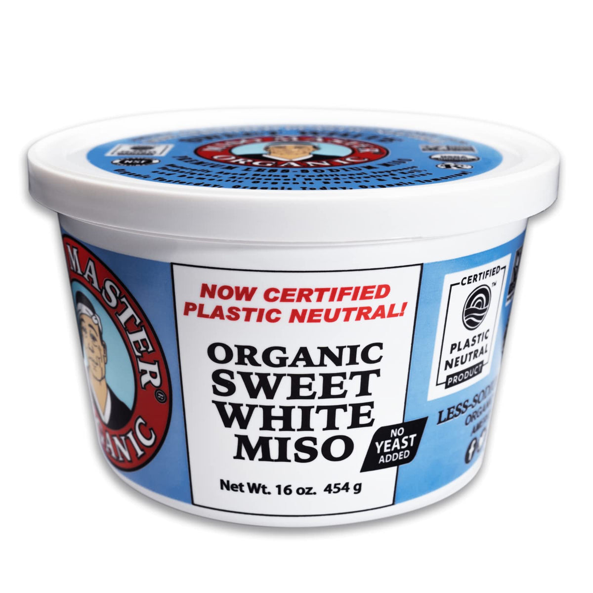 Miso Master, Miso Sweet White Rice Organic, 16 Ounce