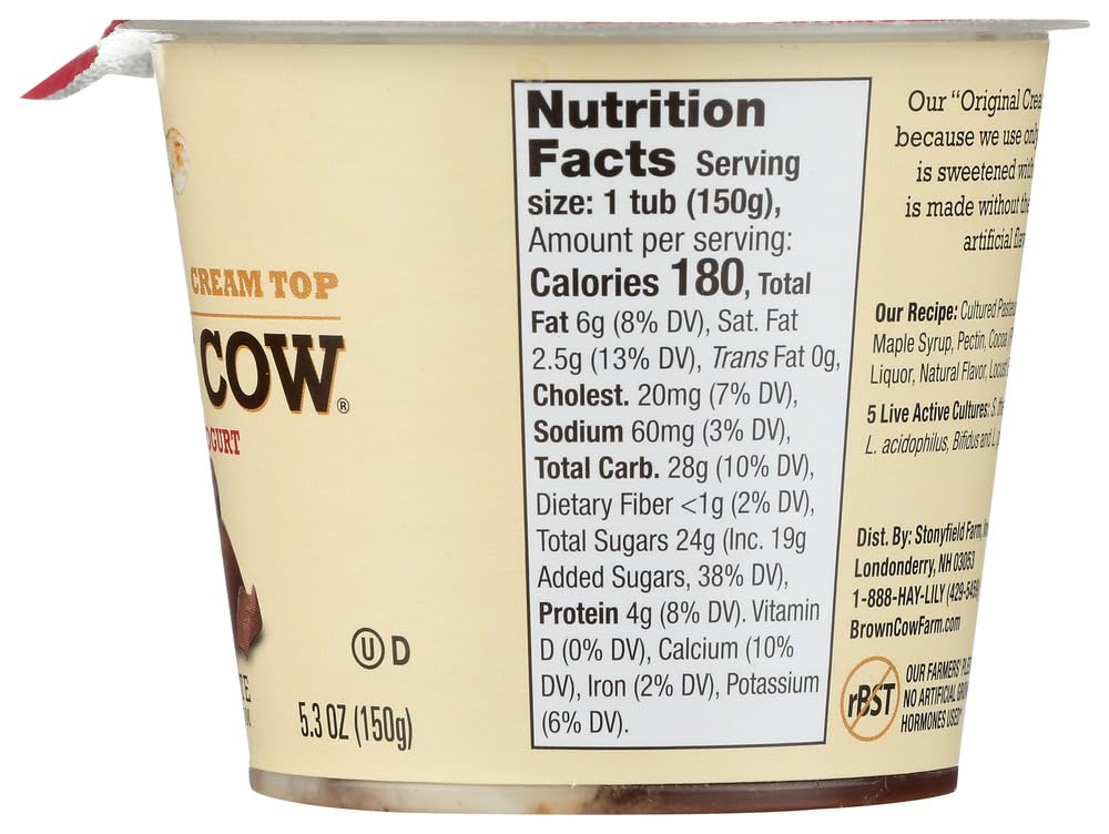 Brown Cow Cream Top Yogurt