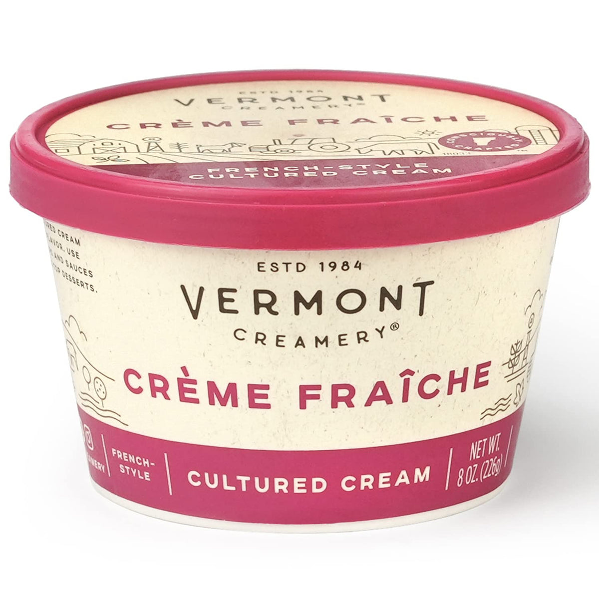 Vermont Creamery Creme Fraiche, 8 oz
