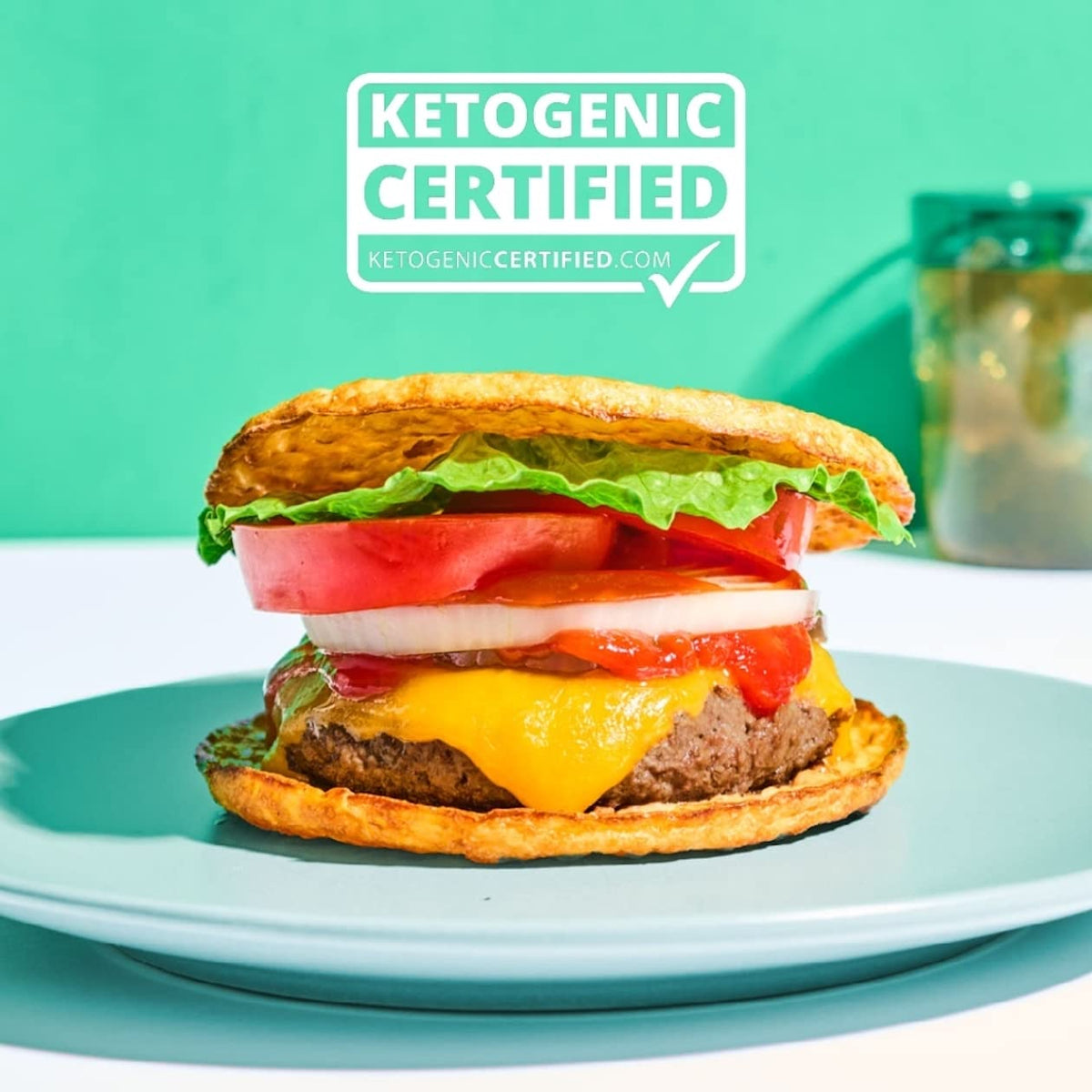 Outer Aisle Gourmet Cauliflower Sandwich Rounds, Keto, Gluten-Free, Low-Carb (Pack of 5, 30 Pieces)
