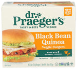 Dr. Praeger's Black Bean Quinoa Veggie Burger (Pack of 6)