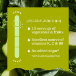 Suja Cold-Pressed Celery Juice, 12 fl oz (Pack of 6)