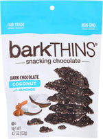 Barkthins: Dark Chocolate Coconut Almond 4.7 Oz (12 Pack) by barkTHINS
