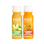 Vive Organic Immune Support Ginger & Turmeric Shot Variety Pack, 2 fl oz