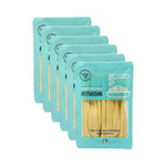 Taste Republic Gluten-Free Fettuccine Pasta, Fresh Brown Rice Noodles, Frozen, 9 oz (Pack of 6)