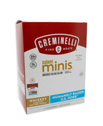 CREMINELLI Orginal Salami Minis Snacks, Humanely-Raised U.S. Pork, Keto & Paleo Friendly, 19g of Protien - Sugar Free, Gluten Free, No Added Nirtates or Nitrites