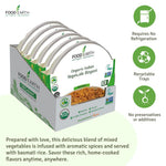 Food Earth Indian Vegetable Biryani, 225 g (Pack of 6)