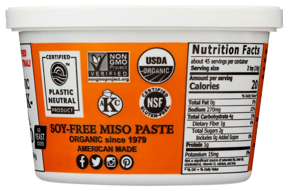 Miso Master Organic Chickpea Miso (Single Unit, Not a Case)