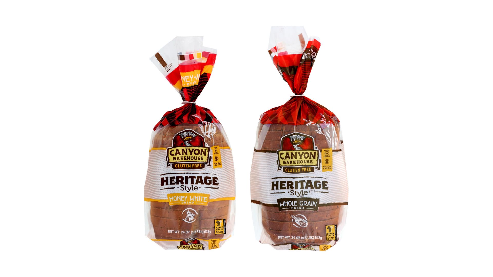 Canyon Bakehouse Heritage Bread Bundle, 24 oz (Pack of 2)