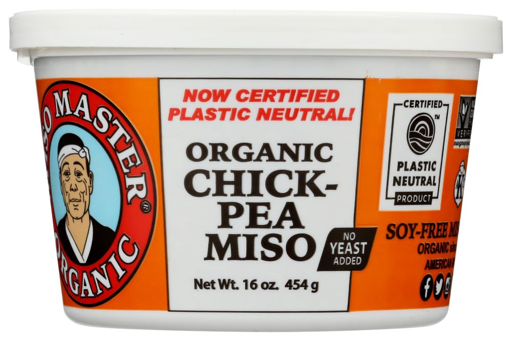Miso Master Organic Chickpea Miso (Single Unit, Not a Case)