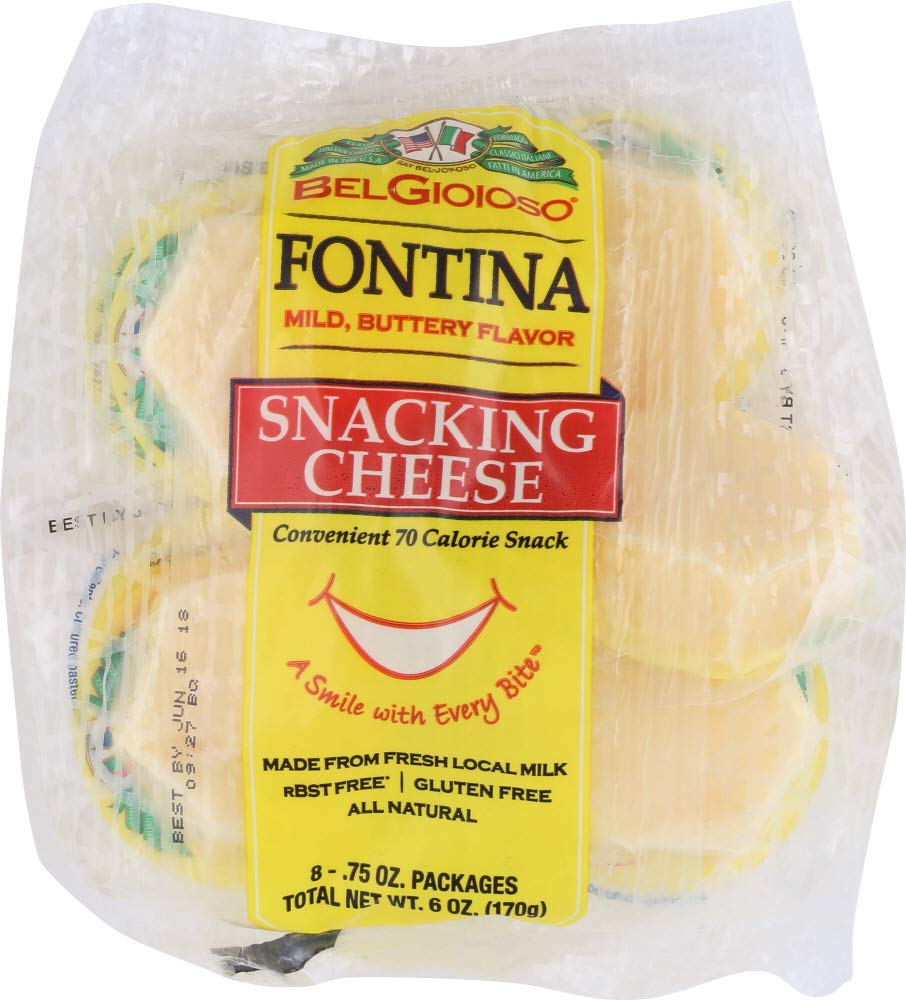 (NOT A CASE) Fontina Snacking Cheese