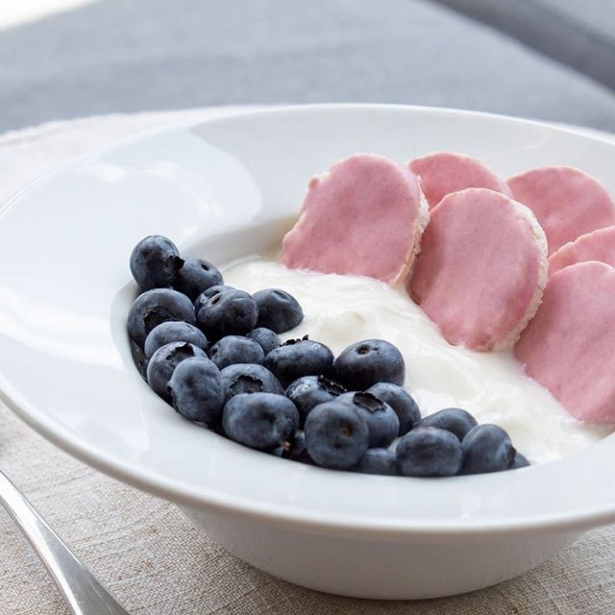 Snacks Topped Rice Cakes
