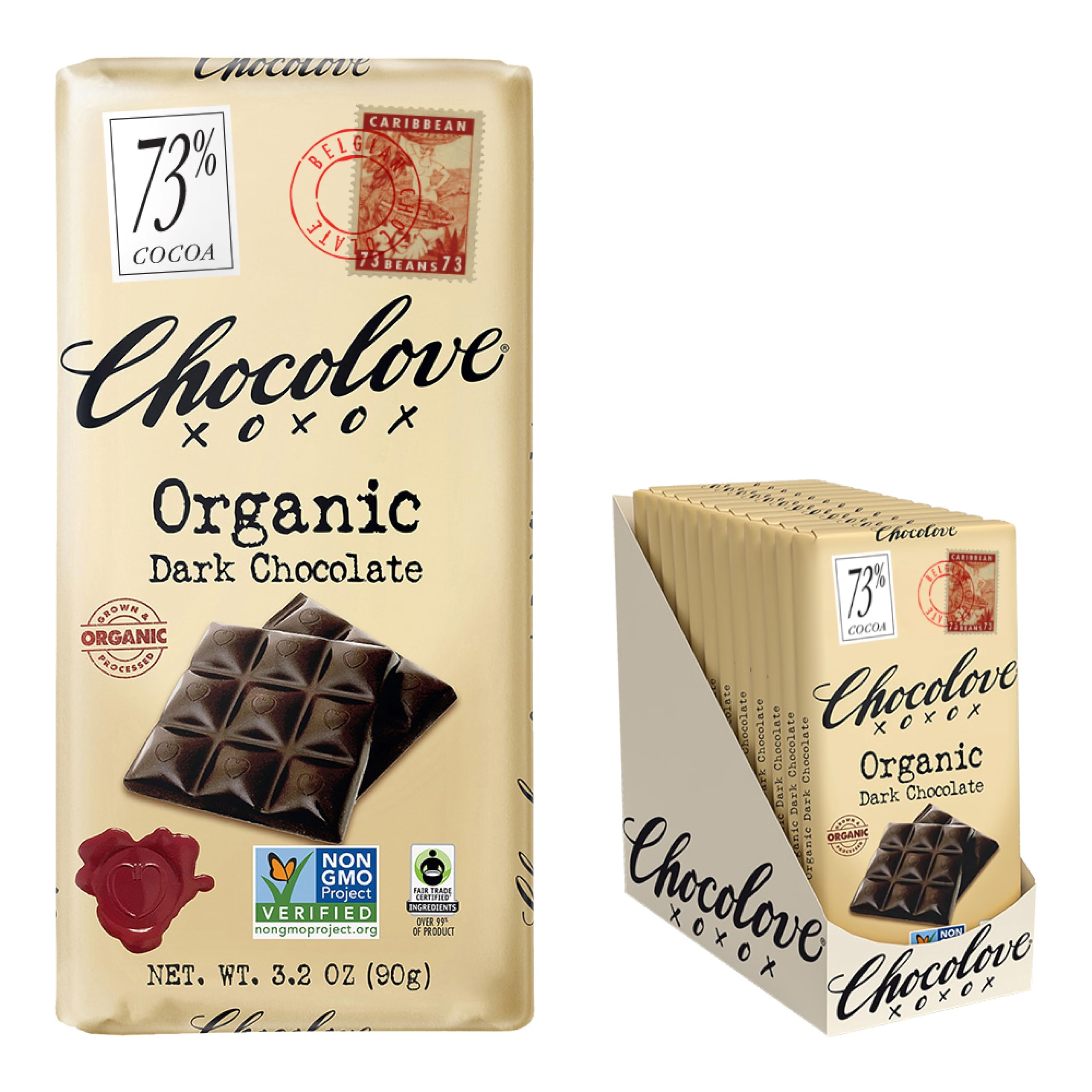 Organic Dark Chocolate Bars
