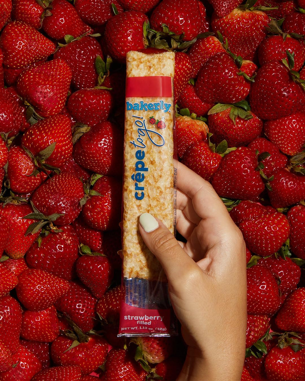Strawberry Filled Crepes To Go! 6-Count