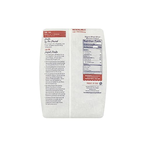 Bag Certified Whole Wheat Penne Pasta