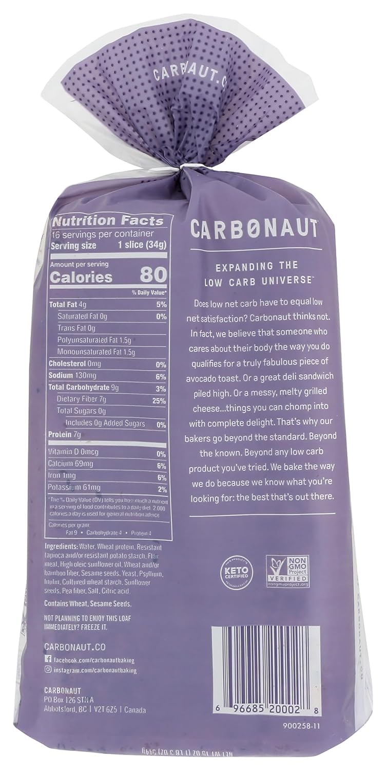 Carbornaut Seeded Bread