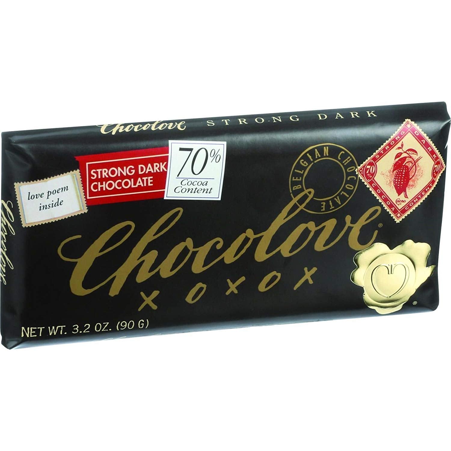 Strong Dark (70%) Belgian Chocolate Bars
