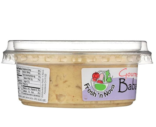 BabaGhanouj Roasted Eggplant Dip – Made with Tahini Olive Oil & Garlic