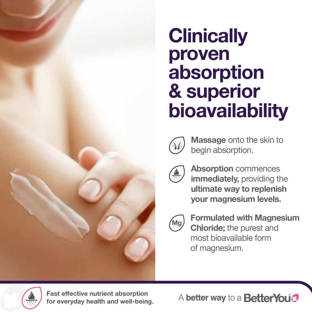 BetterYou Magnesium Sleep Body Lotion Relaxing Cream