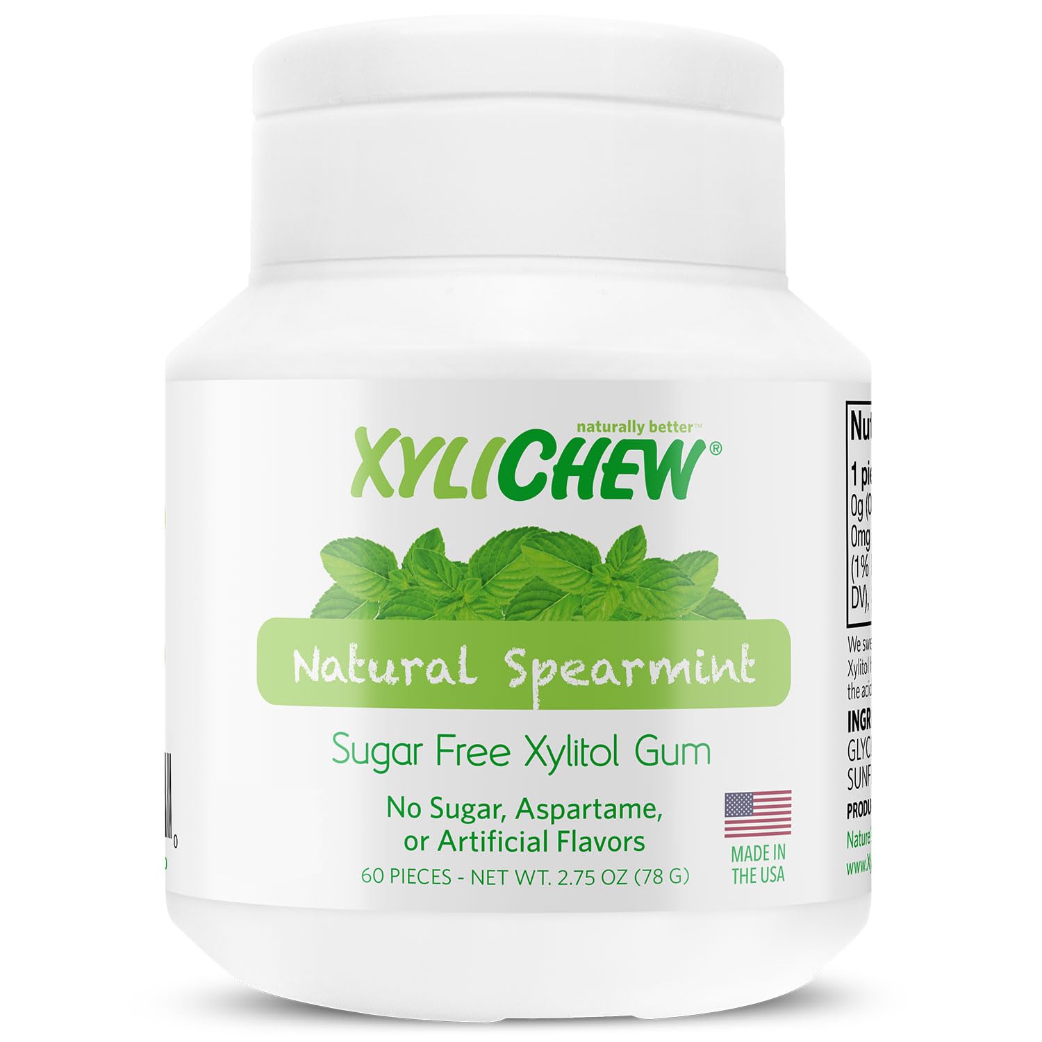 Non Aspartame Natural Oral Care Gum Xylitol Chewing