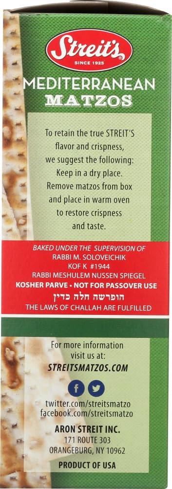 Mediterranean Matzo