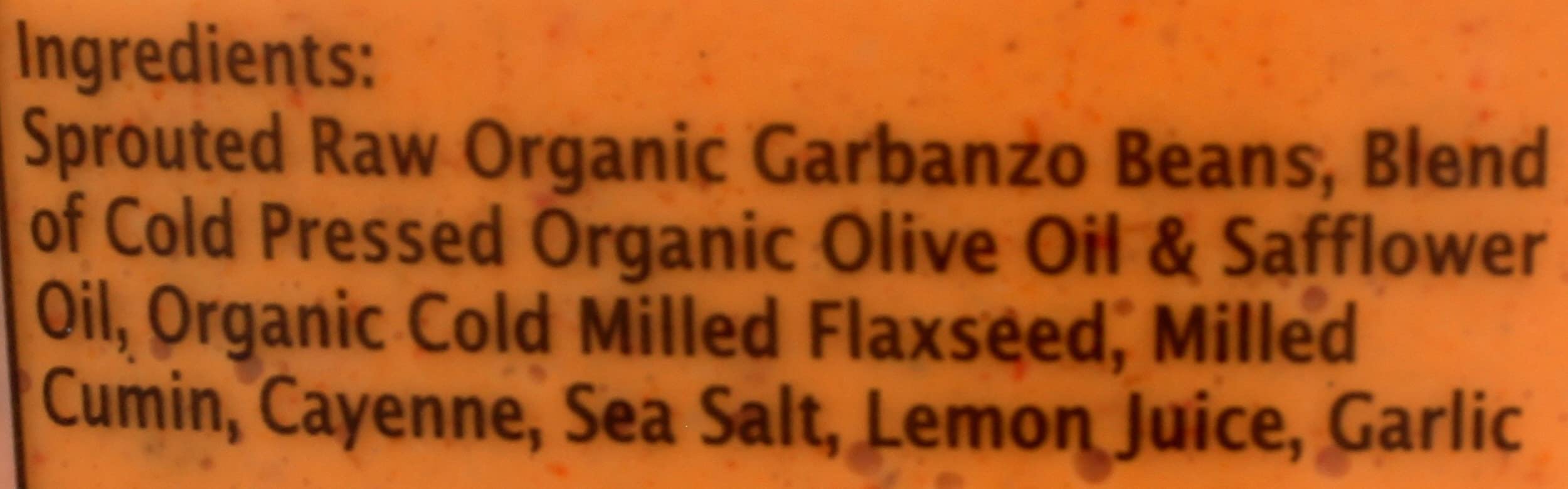 Hummus Raw Cayenne