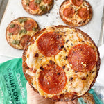 Outer Aisle Cauliflower Pizza Crusts (Pack of 5, 10 Crusts)