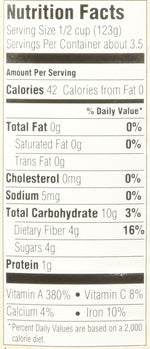 Farmer's Market Foods Canned Organic 100% Puree