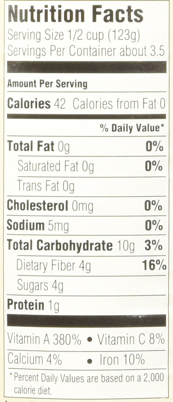 Farmer's Market Foods Canned Organic 100% Puree