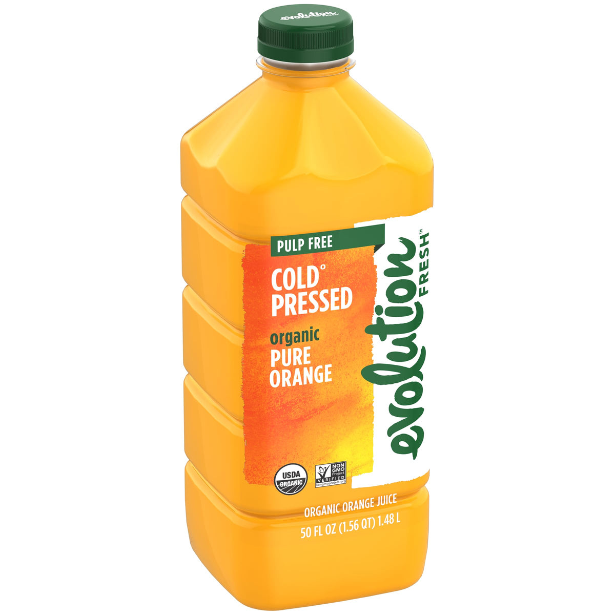 Evolution Fresh Organic Pulp-Free Orange Juice, 50 fl oz