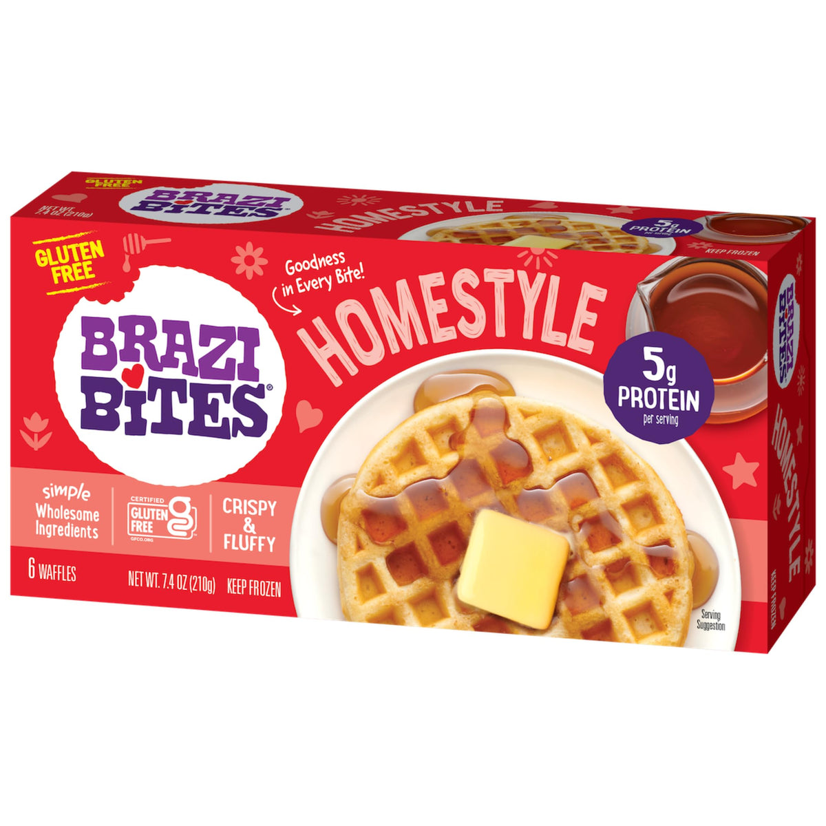 Brazi Bites Gluten-Free Waffles
