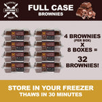 Antonina's Gluten-Free Bakery Double Chocolate Brownies, 16 Count (Pack of 4)