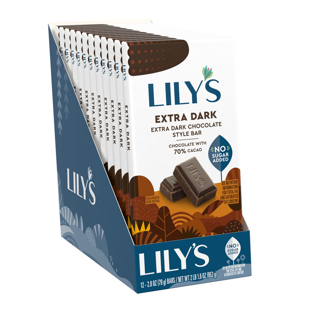 Lily's Extra Dark Chocolate Style, 2.8 oz