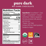 Theo Chocolate Organic Dark Chocolate Bar, 85% Cacao