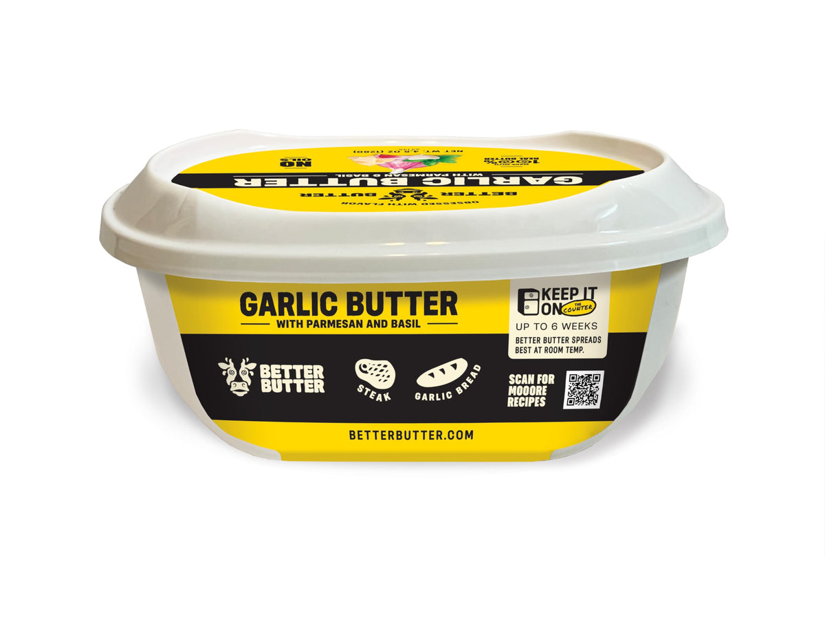 Better Butter Garlic Parmesan Basil, Dairy Oval 4.5oz