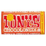 Tony's Chocolonely 32% Milk Chocolate Caramel Sea Salt Bar, 6.35 oz (Pack of 15)