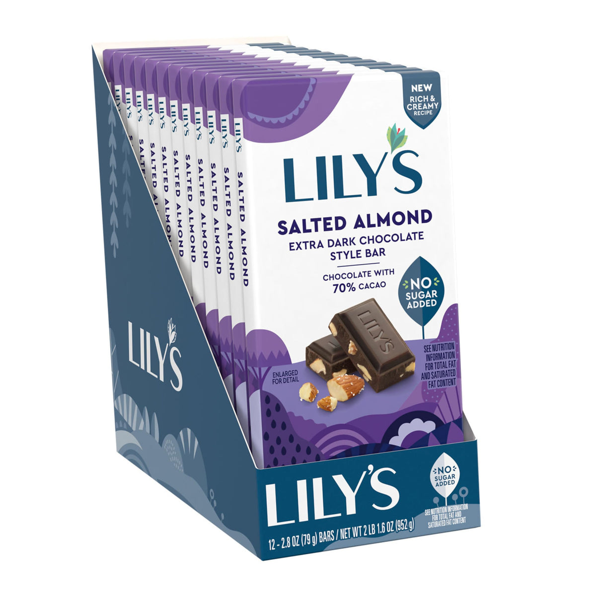 Lily's Extra Dark Chocolate Style, 2.8 oz