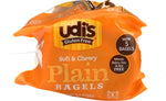 Udi's Gluten-Free Plain Bagels, 4 Count (Pack of 8)