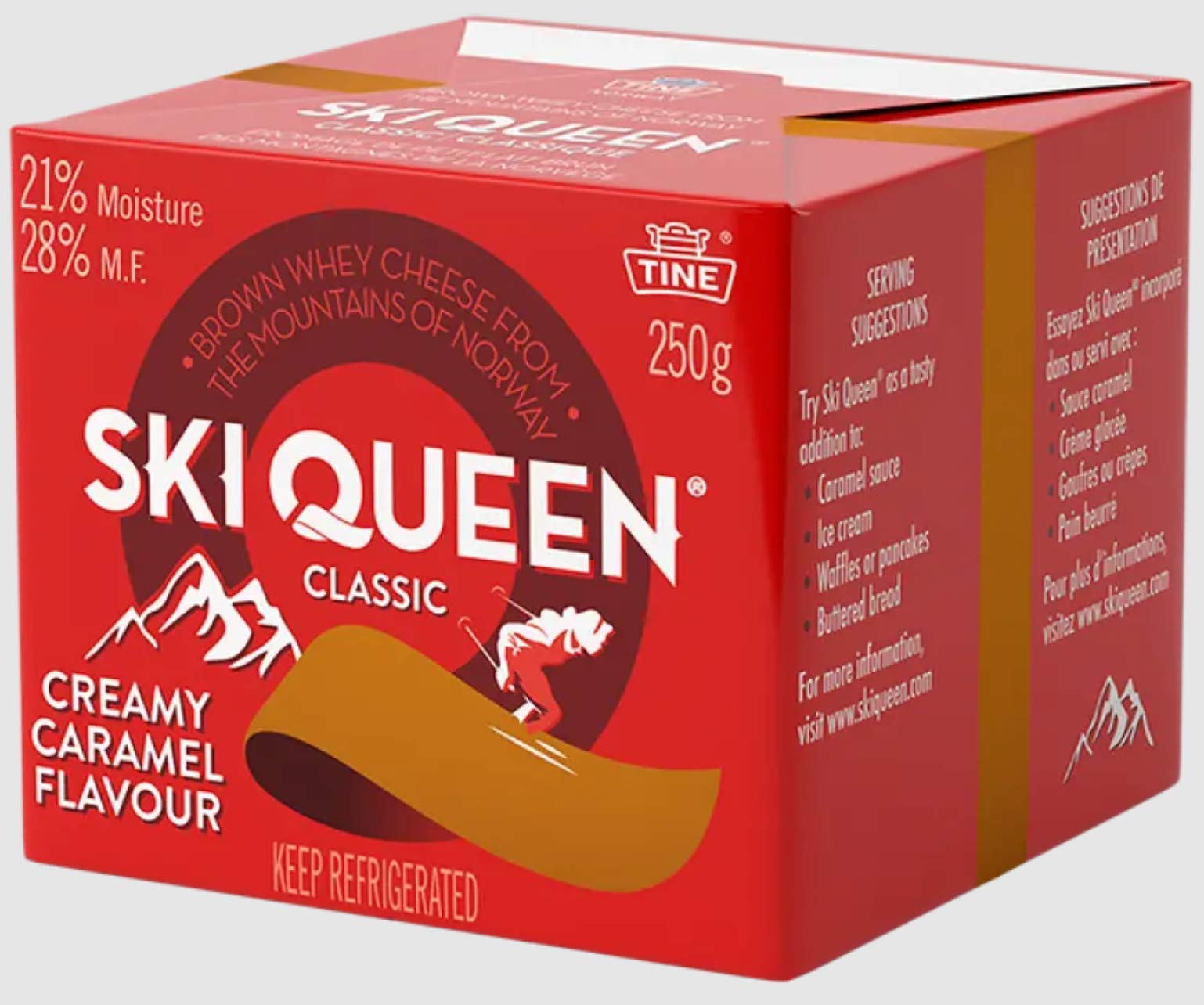 Ski Queen Gjetost Original Goat Cheese, 8.8 oz