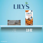 Lily's Salted Caramel Milk Chocolate Style No Sugar Added Bars, 2.8 oz (Pack of 12)