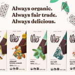 Theo Chocolate Sea Salt Organic Dark Chocolate Bar, 70% Cacao