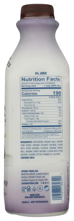 Lifeway Organic Coconut Honey Whole Milk Kefir