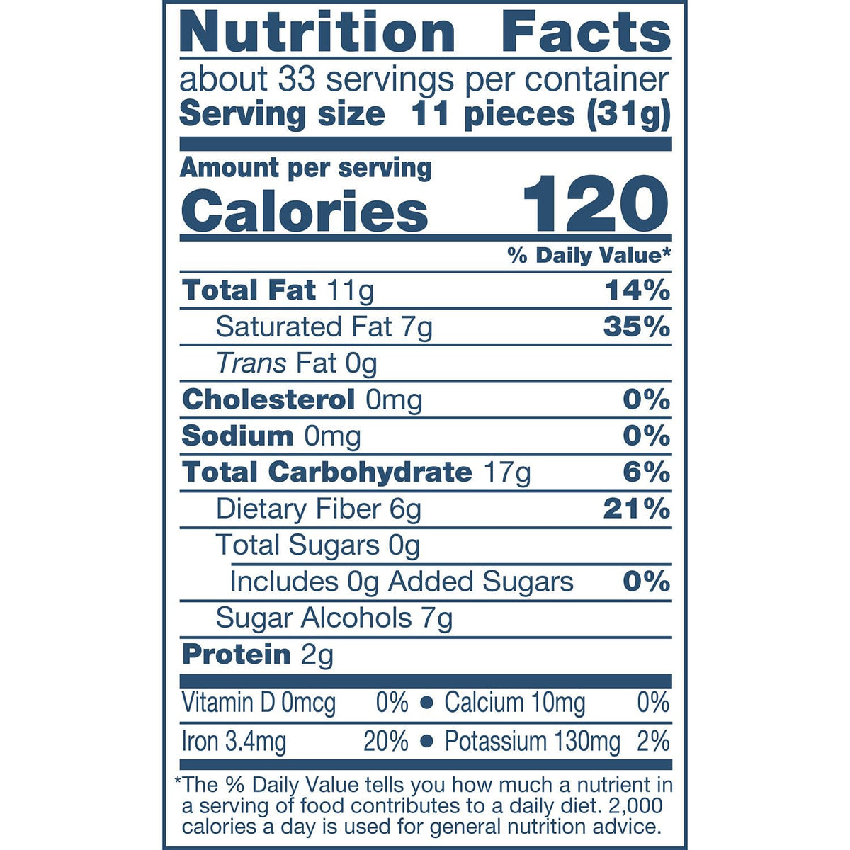 Lily's Extra Dark Chocolate Style, 2.8 oz